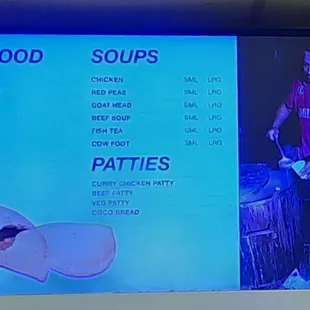 Seafood, Soups, Roti, &amp; Patties