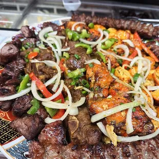 a plate of food