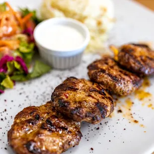 Kofte Kebab Plate ($18)