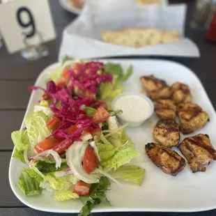 28. Chicken Shish Kebab Plate