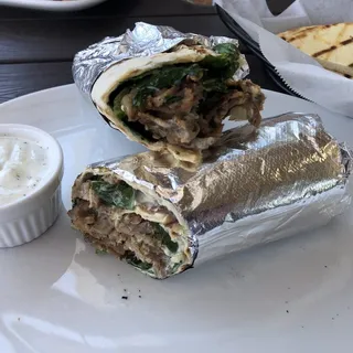 18. Lamb Beef Gyros Wrap