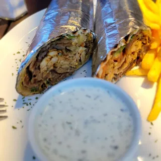 20. Combo Gyros Wrap