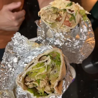 24. Greek Pita with Fries