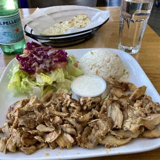 26. Chicken Gyros Plate