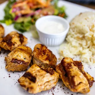 28. Chicken Shish Kebab Plate