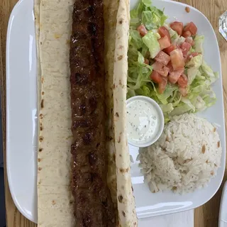 29. Adana Kebab Plate