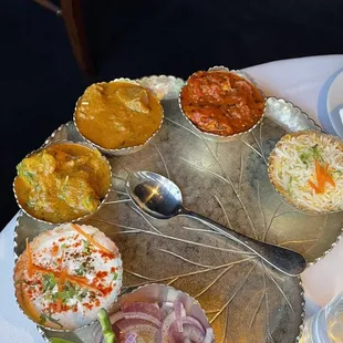 Non Vegetarian Thali $26.95 Feb 2023