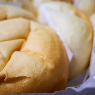 Box of baked charsiu manapua