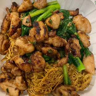 Minute Chicken Cake Noodles