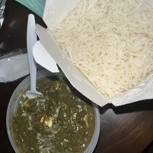 Tofu Saag (Vegan)