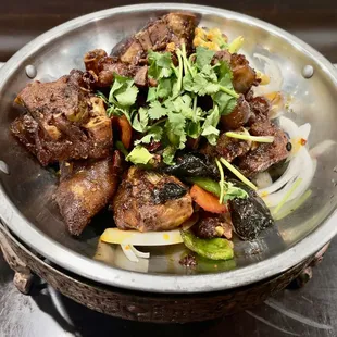 ribs, food, bbq ribs