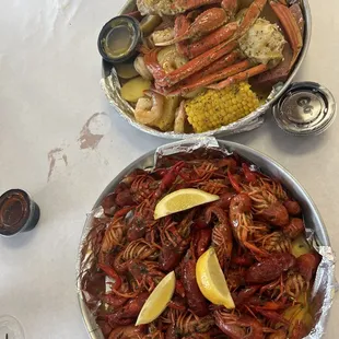 Crawfish, shrimp, and crab legs !