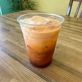 Thai milk tea