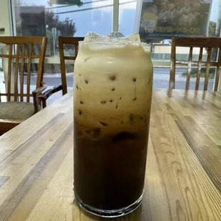 Thai ice coffee