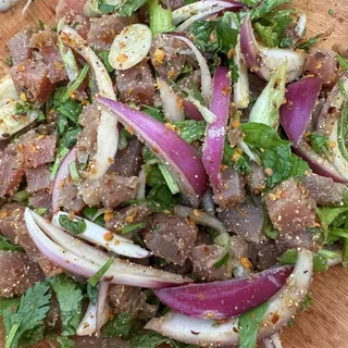 Koi pick tuna or salmon