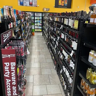 Over 2000 different types of wine!