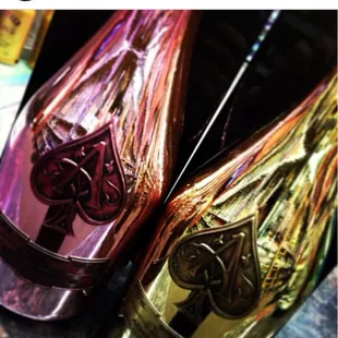 two bottles of royal liquer