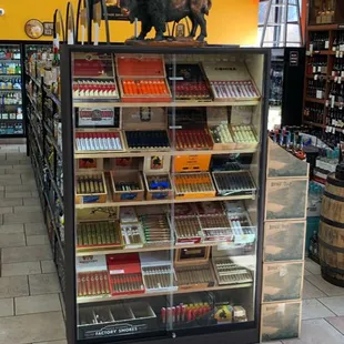 A full line of the finest cigars!