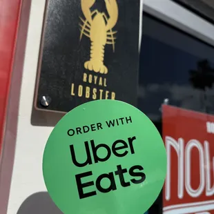 NOW DELIVERING ON UBEREATS!