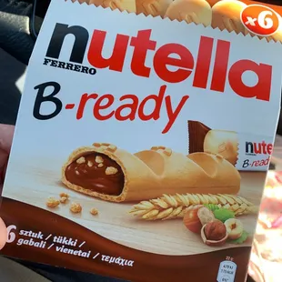 Awesome Nutella bars