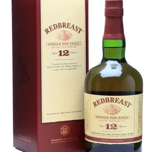 a bottle of redbreast 12 years old