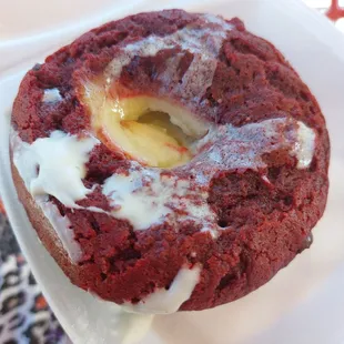Red Velvet cream cheese muffin