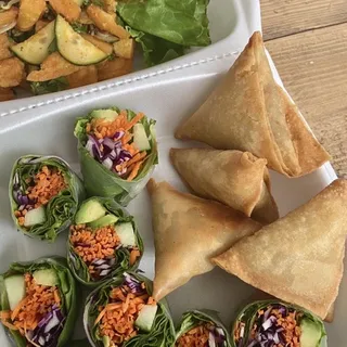 S2. Crispy Yellow Tofu Salad