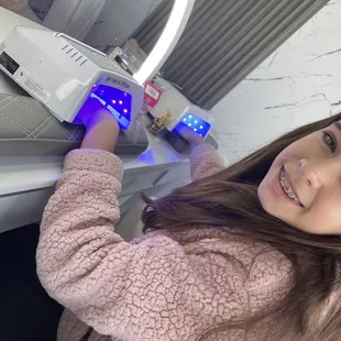 Pampering the princess