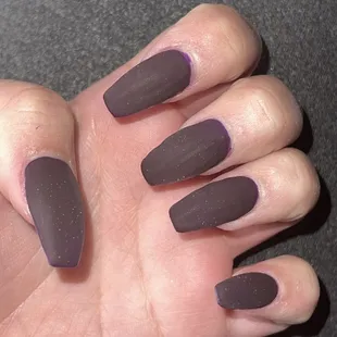 There are white spots all over my nails....my middle finger you can see where it is uneven