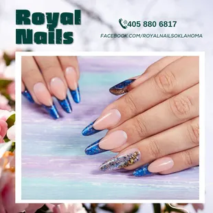Are you excited to get these as your nails?!
Come to ROYAL NAILS
Find us at: 913 N Perkins Rd Stillwater, OK 74075.