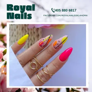 Are you a fan of nail art design?!Come and gorgeous at Royal Nails!