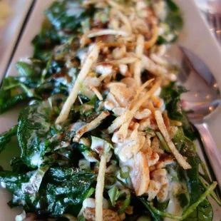 Crispy Spinach