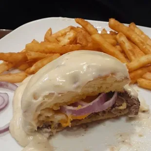 So delicious great server and great portions.