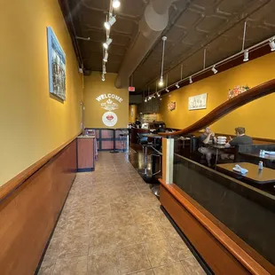 interior, sushi and sashimi