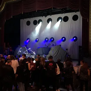 Standing tickets, ahead of the show