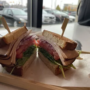 Sliced Turkey with Gluten Free Bread