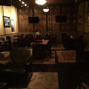 The back dining room