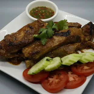 48. BBQ Pork Spare Ribs