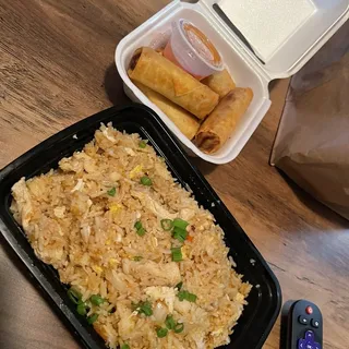1. Five Pieces Thai Egg Rolls