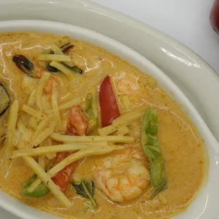27. Red Curry with Shrimp