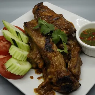 48. BBQ Pork Spare Ribs