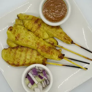 4. Chicken Satay