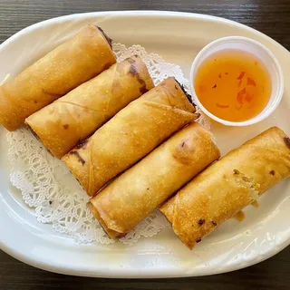 1. Five Pieces Thai Egg Rolls