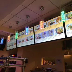 A HUGE menu!!!!!!!!