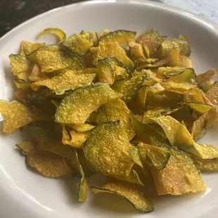 Thai pumpkin chips