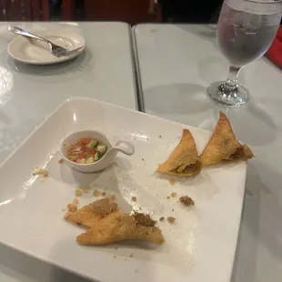 Sweet Potato Curry Puffs