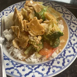 Chicken Panang love it!