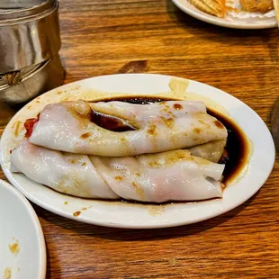 a plate of food on a table