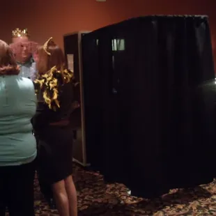The photobooth...nice touch.
