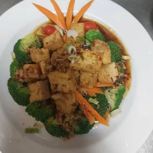 Garlic tofu